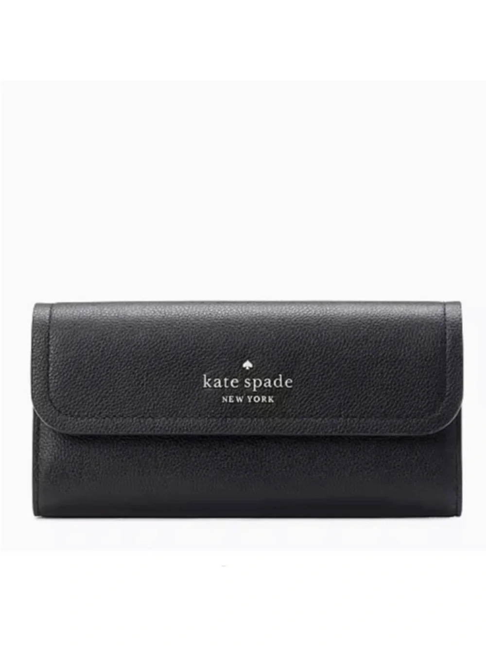 Kate Spade Rosie Large Flap Continental  Wallet Black